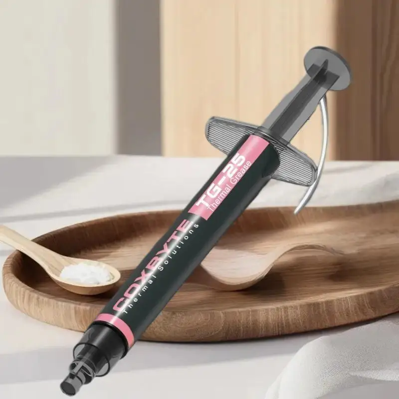 1 مجموعة الأداء الحراري موصل الشحوم لصق 13.8 واط/MK 2 جرام لعبة الكمبيوتر وحدة المعالجة المركزية GPU التبريد TG-25 الشحوم الحرارية #4