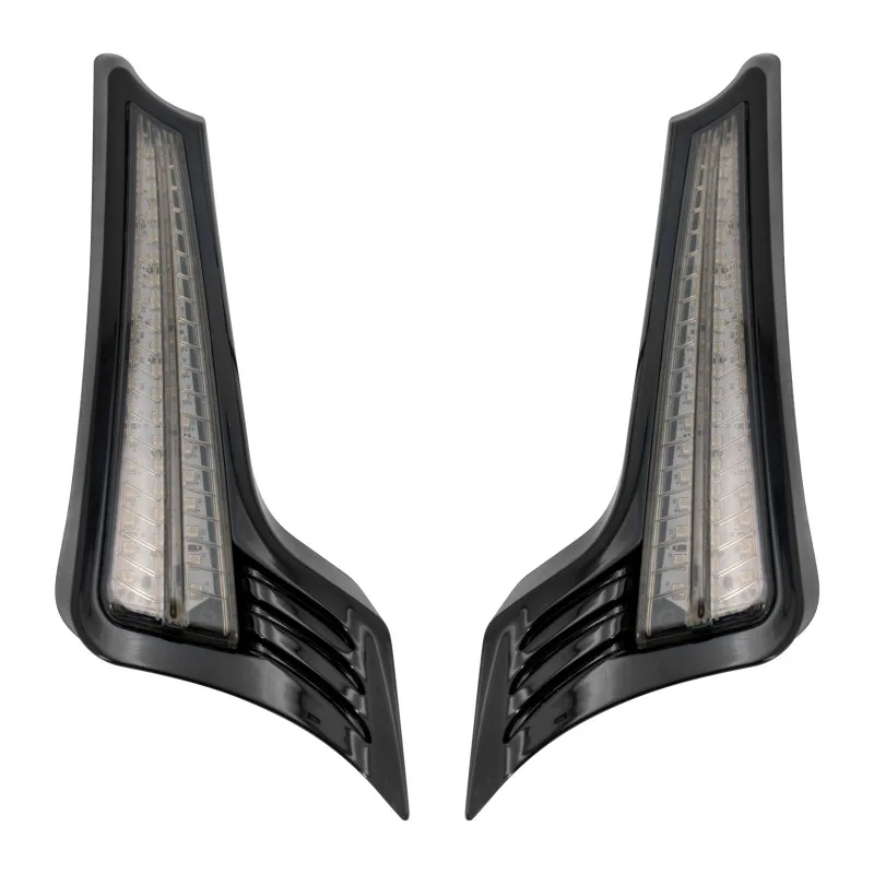 

1 комплект декоративных фонарей для брызговиков, водонепроницаемые и совместимые с мотоциклами 14+ Traveler, аксессуары для задних фонарей и фонарей-габаритов.