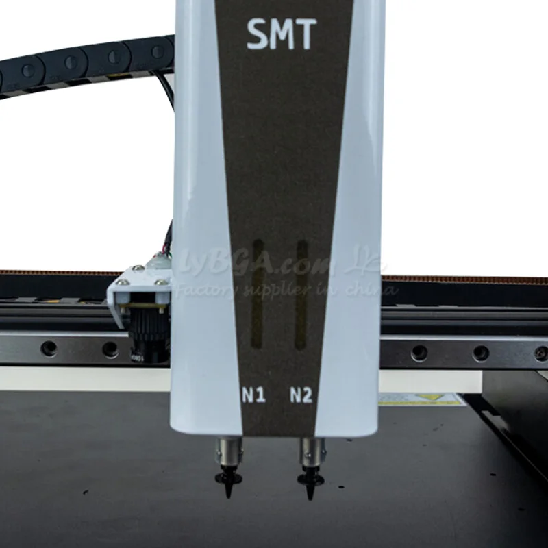 Máquina automática de recogida y colocación SMT K1 PRO, montaje de Chip LED con cabezales duales SMD, sistema de cámara de Triple visión, boquillas de alta velocidad