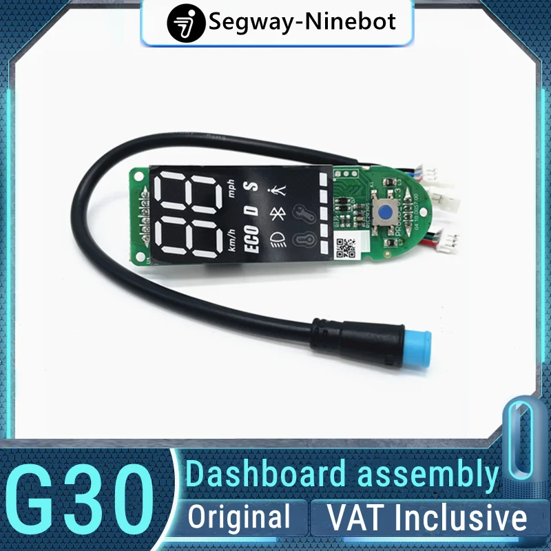 Original Ninebot Dashboard Assembly Spare Parts For Ninebot by Segway MAX G30 G30P Smart Electric Scooter Dash Board Accessory