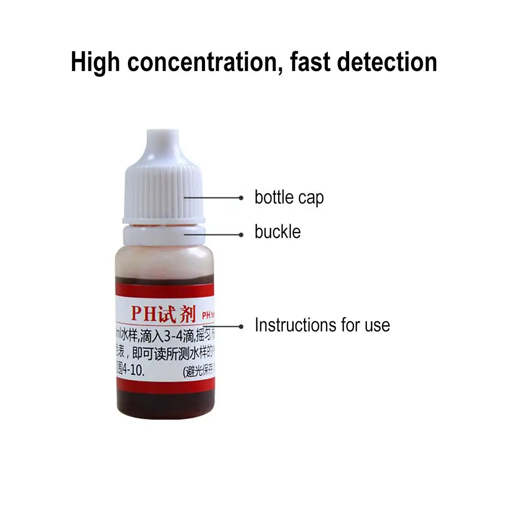 10 Ml Reusable PH Solution Buffer Measure Calibration Solution Kit Ph4.00/ 6.86 /9.18 Calibration Point For PH Test Meter