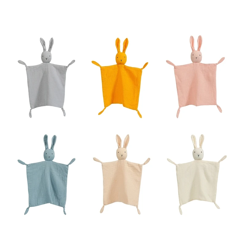 

Baby Security Blanket Soothe Appease Towel Soft Animal Rabbit for Doll Teething