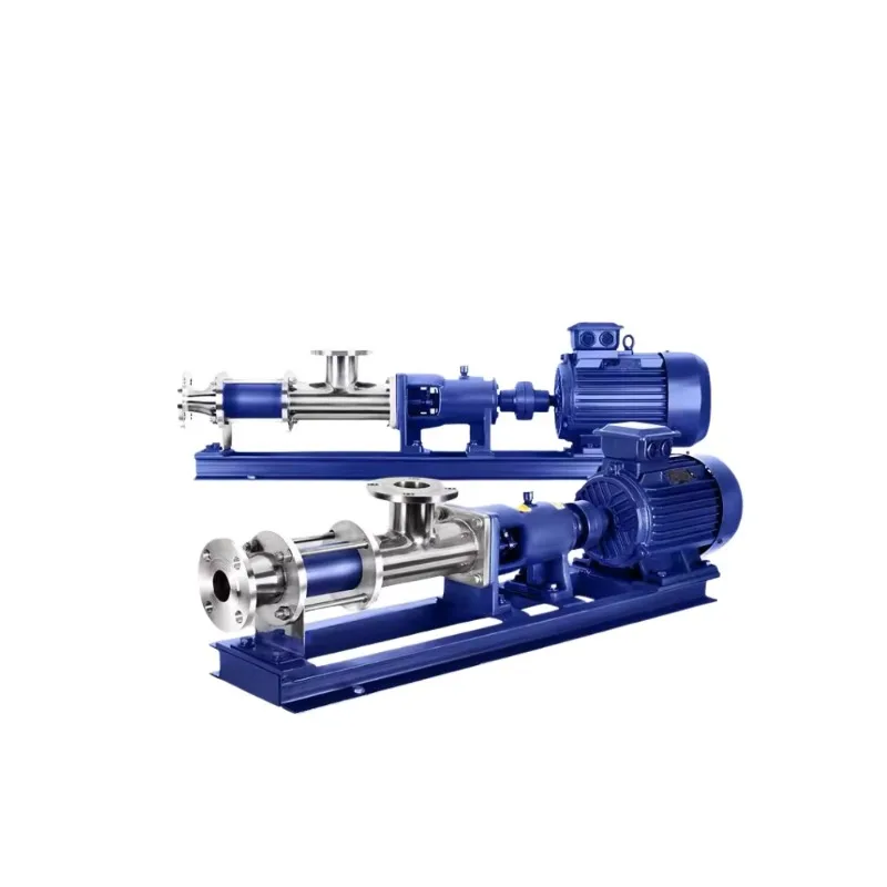Cement Stucco Mortar Plaster Cavity Screw Drive Grout Pump Low Pressure Pump for Wastewater