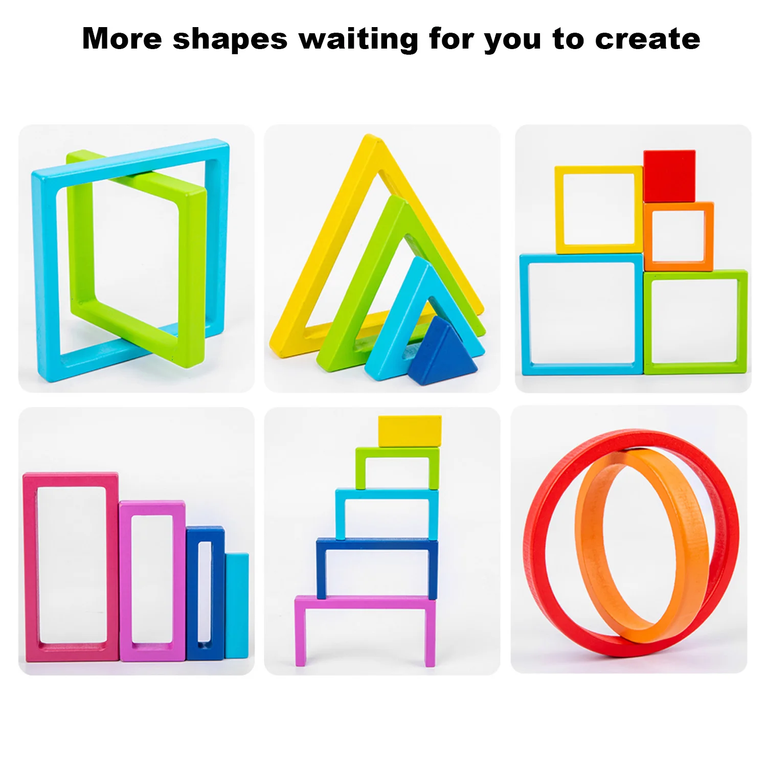 ปริศนาไม้รุ้ง |   การรับรู้ทางประสาทสัมผัสของรูปร่างและสี | ของเล่นเด็ก | การพัฒนาทางปัญญา | ของเล่น STEM สำหรับการพัฒนาเด็กออทิสติก