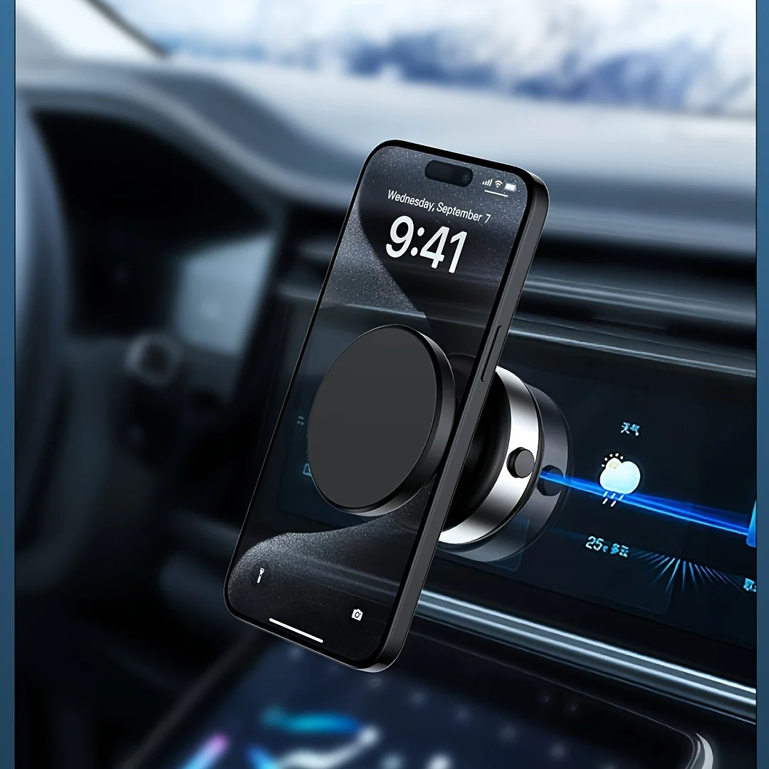1 360 ° rotating car navigation bracket, vacuum magnetic stability, multifunctional mobile phone accessory
