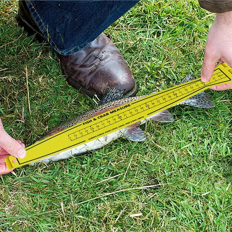 

Рыболовная линейка для лодки, измерительный инструмент для морской рыбалки, измерительная линейка для рыбы, портативная линейка для рыбалки на лодке, каяке, легко читаемая