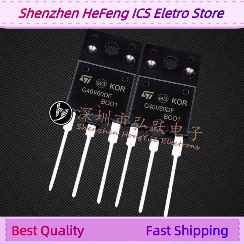 10 PZ-20 PZ G40V60DF TO-3P 40A 600 V Garanzia di qualità di spedizione veloce