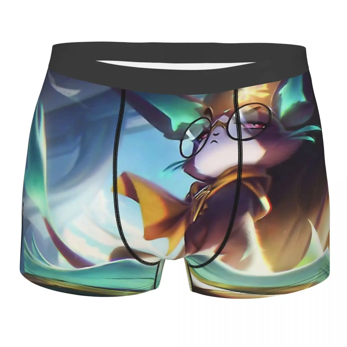 Yuumi Battle Academia Men Boxer Briefs Underwear League of Legends Game Highly Breathable High Quality Gift Idea