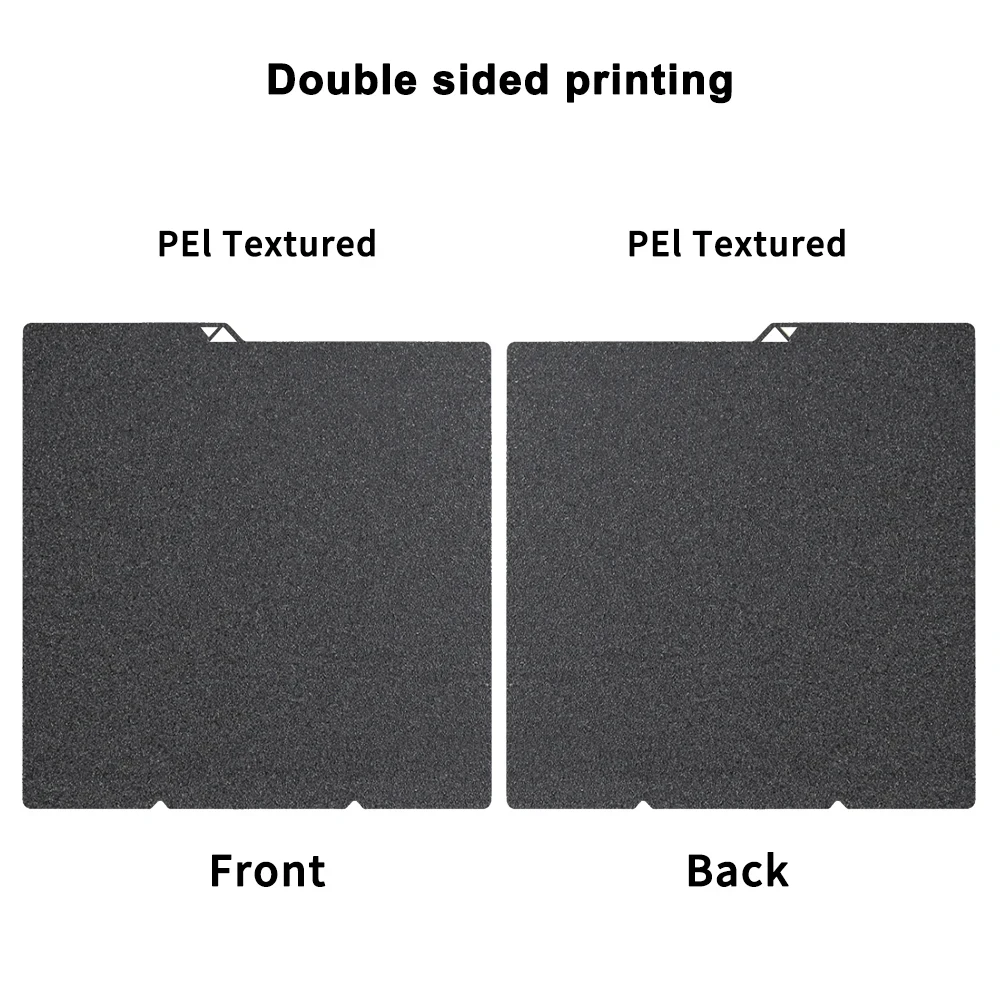 Für Anycubic Kobra S1 Plate Pei Sheet 264x276mm Strukturierte Kobra S1 Combo Build Plate Doppelseitiges Peo Pet Pey Kobra S1C Bett