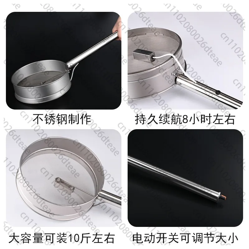 Multi‑Purpose Stainless Steel Electric Vibration Sieve Household Industrial Powder Granule Sorting Screening Device