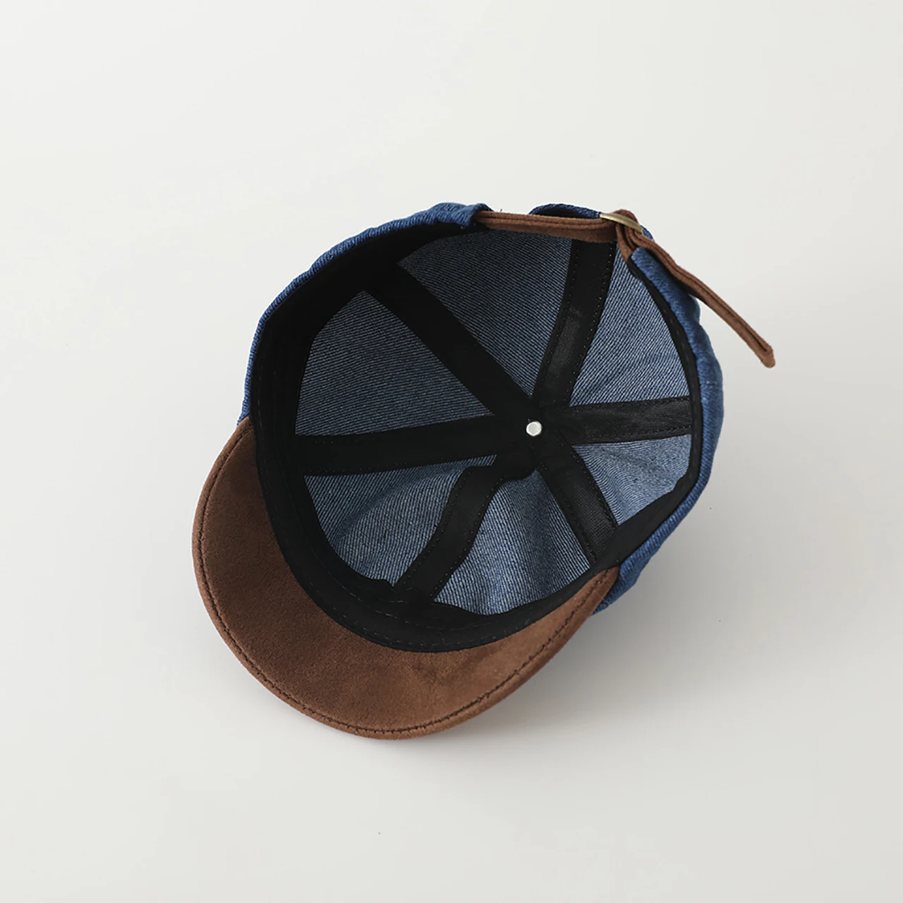 الأزرق الدنيم قبعة بيسبول للأطفال ظلة أقنعة M-رسالة الاطفال بلغت ذروتها قبعات موضة المرقعة الطفل بطة اللسان قبعة 1-3Year