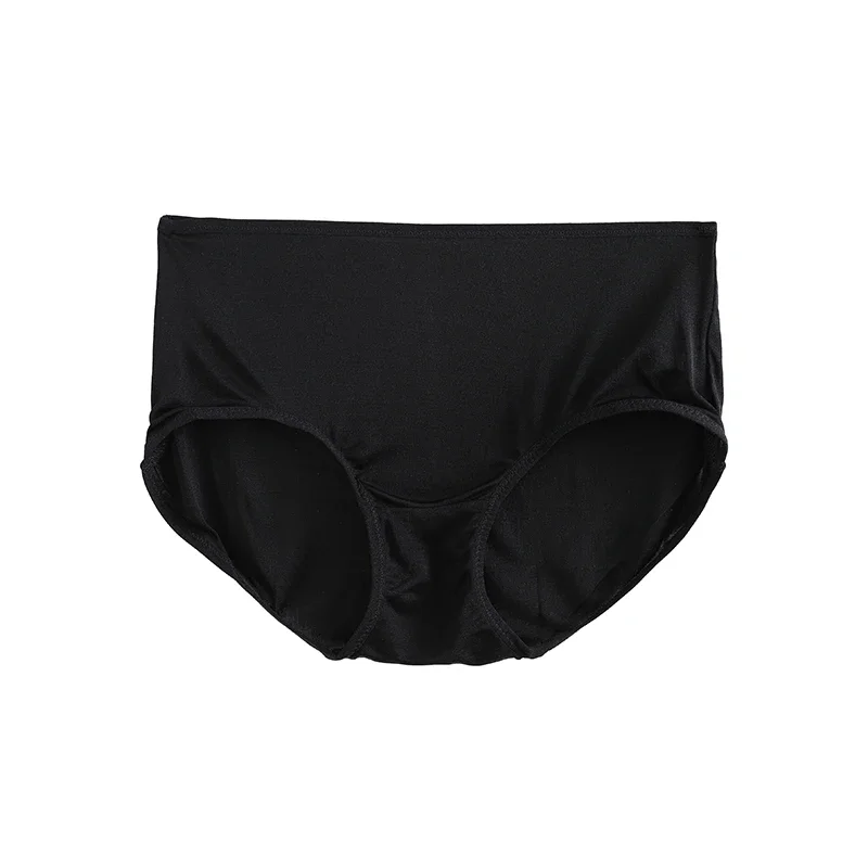 100% Mulberry Silk Panties Ladies Summer Ultra-thin Underwear Women Mid-waist Breathable Briefs Seamless Triangle Shorts Zm3279