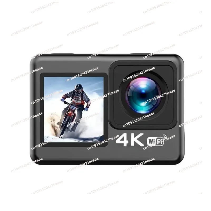 Suitable for deportiva 4K pantalla de doble color  alta definición exterior impermeable  antivibración cámara conectada por