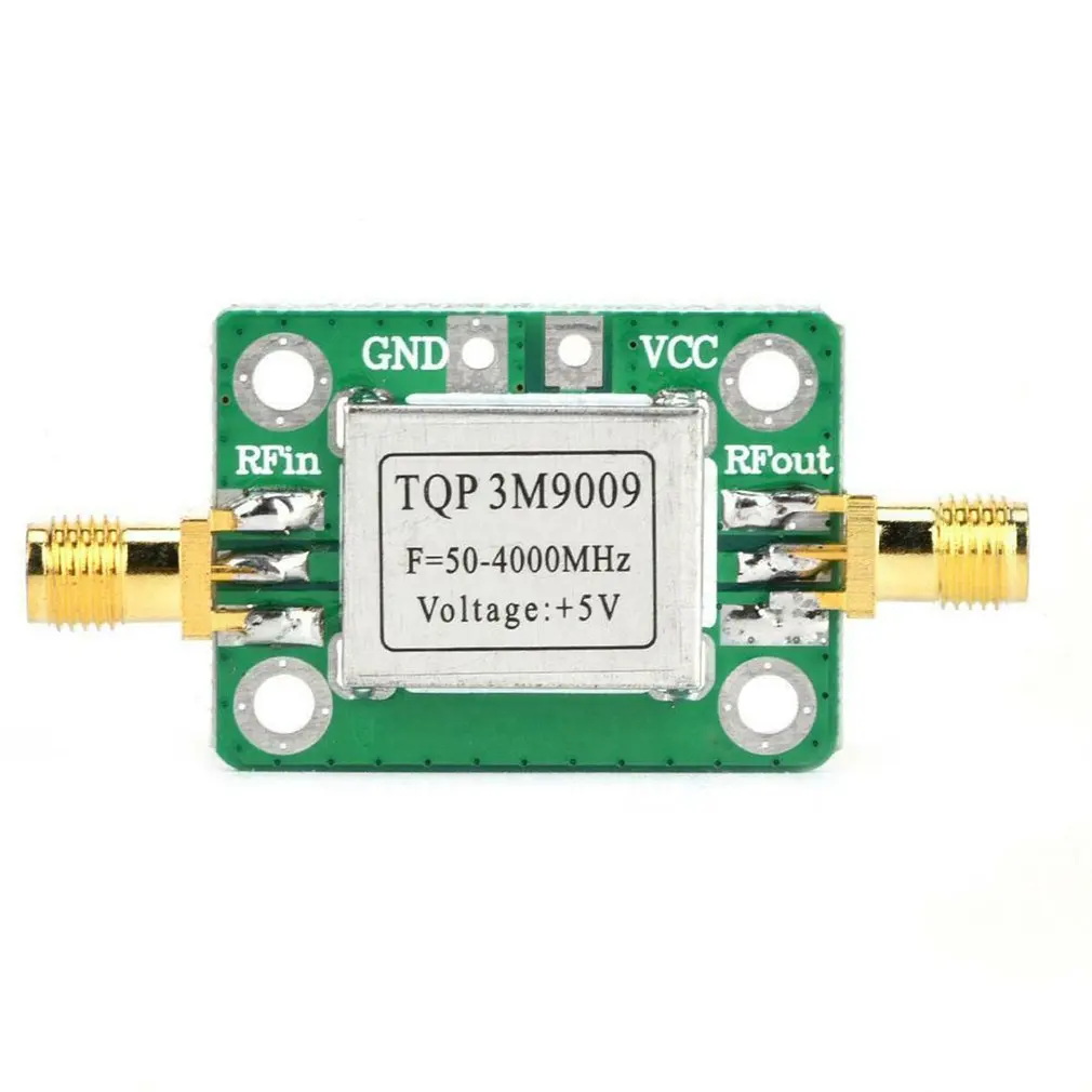 50-4000mhz Amplifier Board Gain 21.8db RF Low Noise Tqp3m9009 Lna Signal Receiver Module 5v With Shield Dropshipping Wholesale