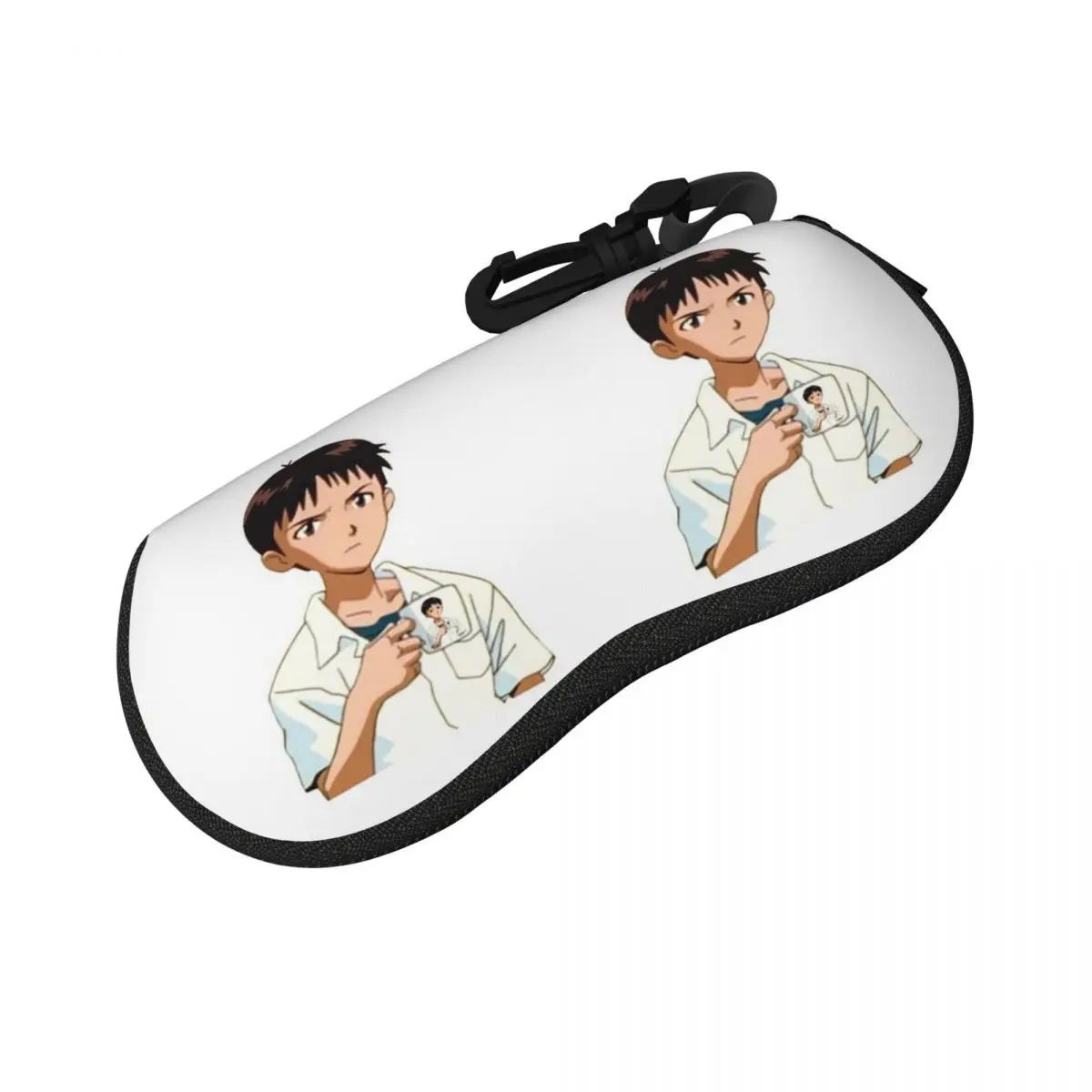 Cup Of Shinji シェルメガネケース保護サングラスボックス女性男性ソフト眼鏡バッグポーチ