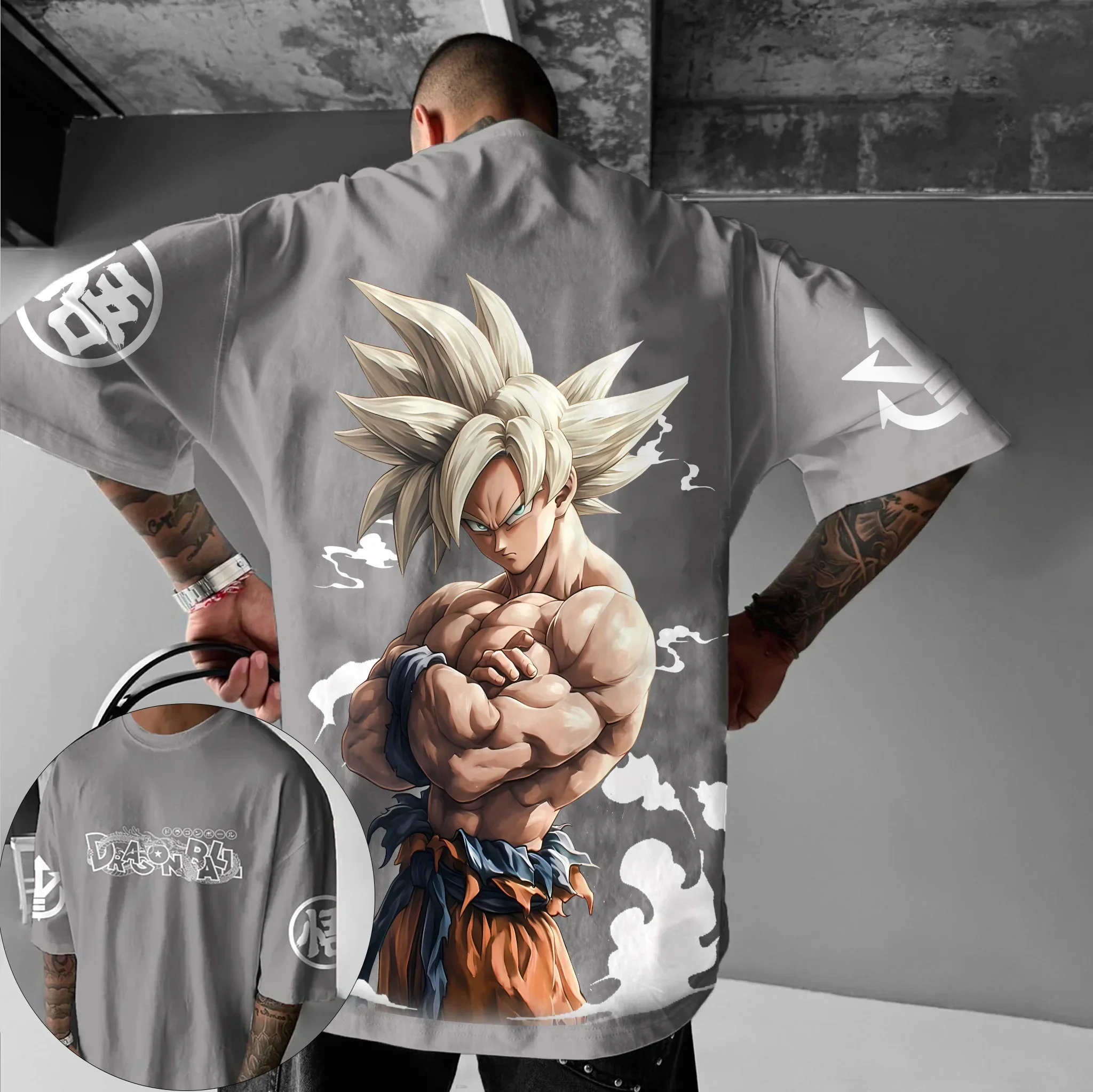 

Summer 2026 Dragon Ball Anime Boy's T-Shirt Men's Cartoon Short Sleeve Top Loose Children's Casual Wear for Boys