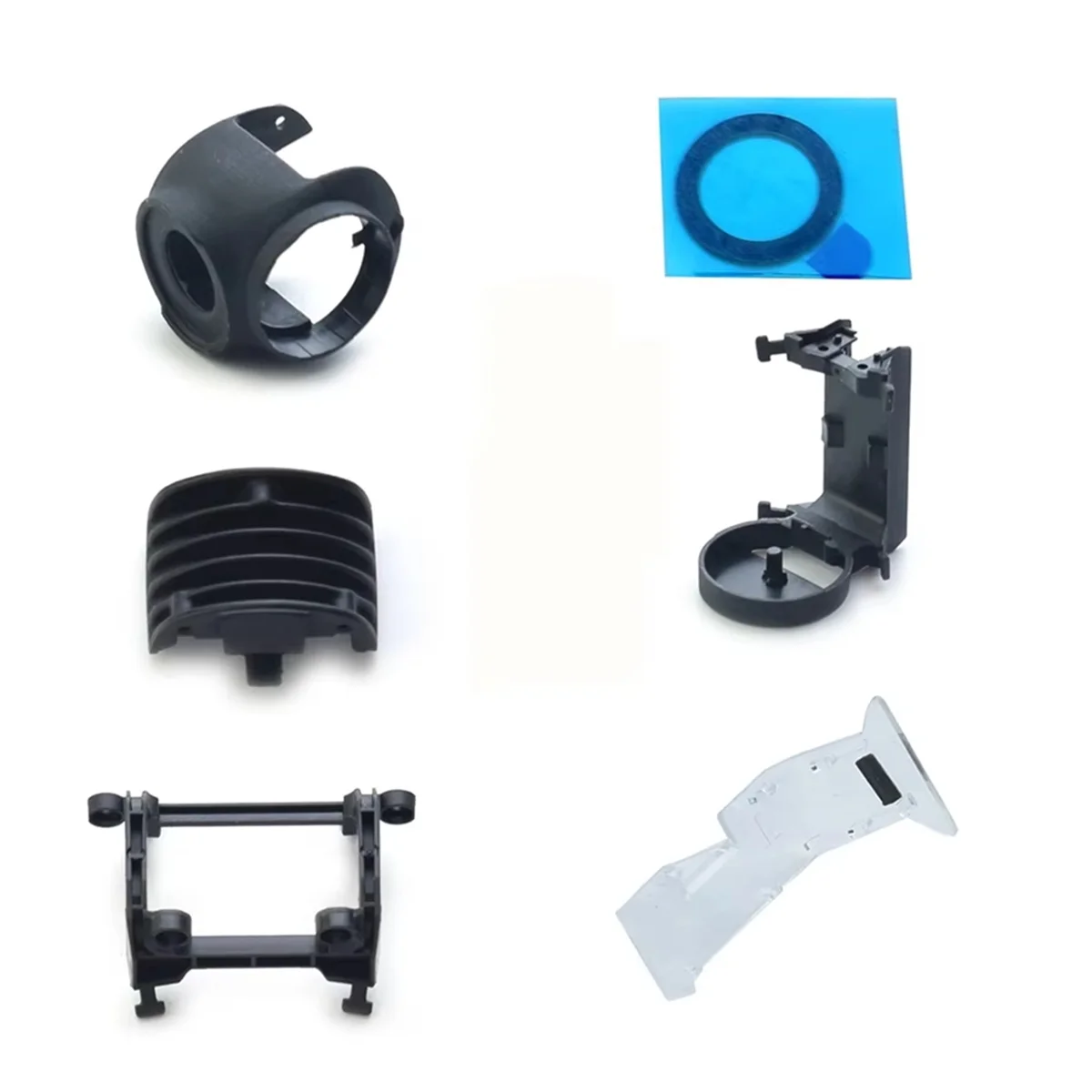 AT59 For DJI NEO Gimbal Camera Frame Replacement PTZ Bracket Shock-ABSorbing Back Cover Glass Repair Parts