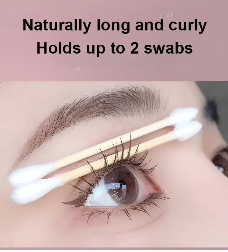 Mascara opaco in fibra di seta Pennello ultrafine per trucco Allunga le ciglia Mascara arricciante marrone nero ad asciugatura rapida impermeabile Comestic