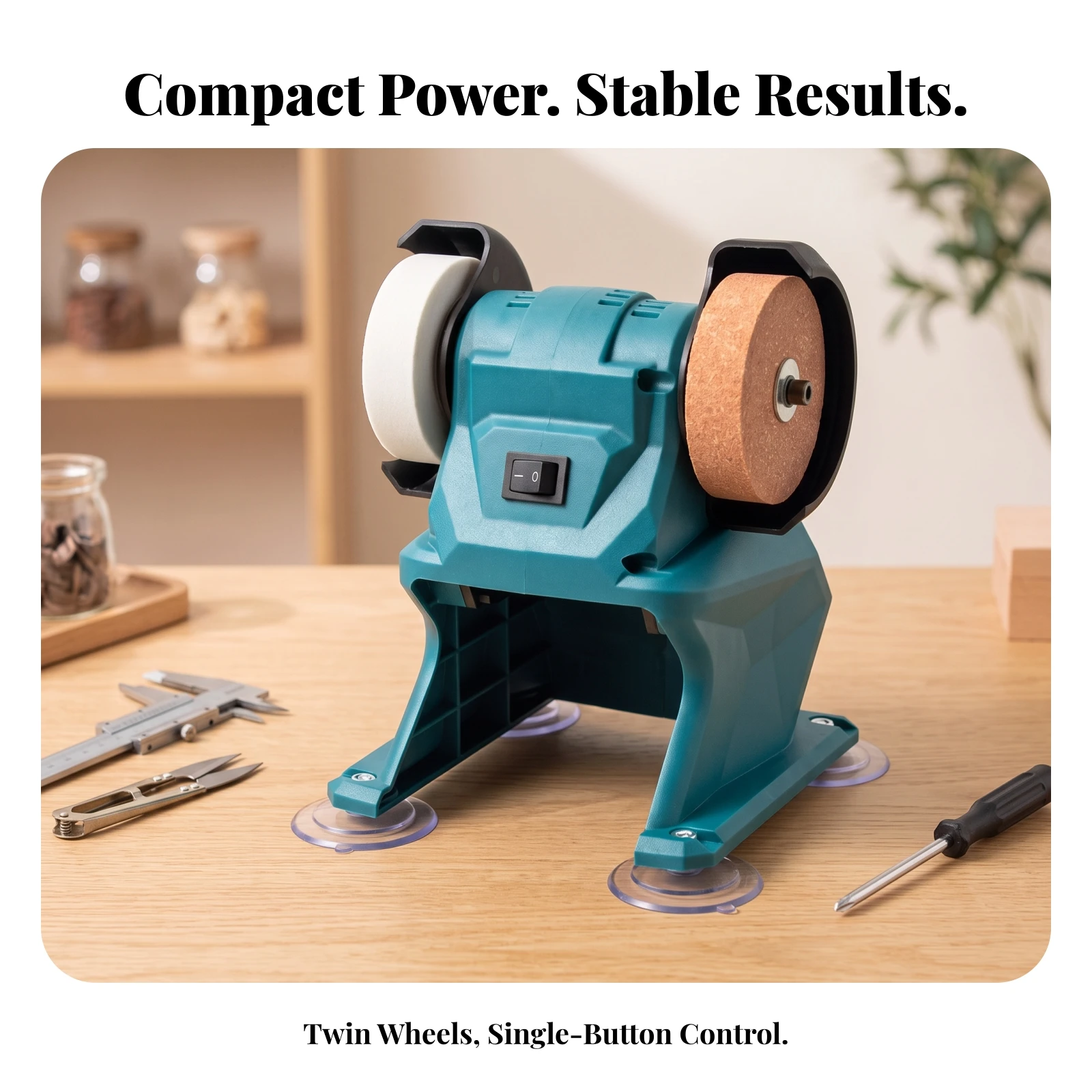 Mini Bench Grinder Benchtop Sh - Workshop Electric Tools ulasan dan harga