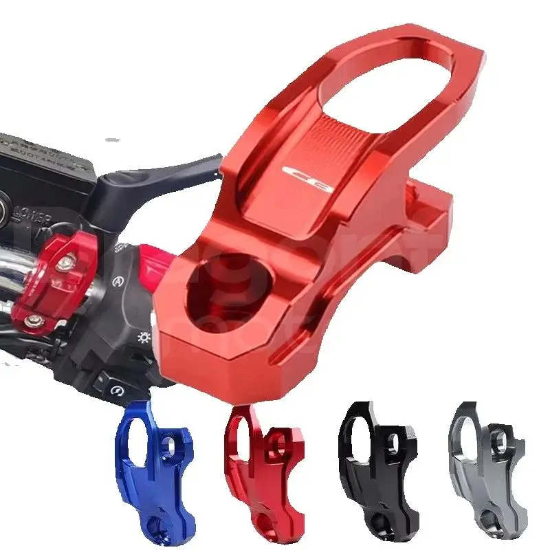 Für HONDA CB CB500F CB500X Hauptbremszylinder Halter Klemme Halterung Tasche Haken Helm Aufhänger Zubehör CNC Aluminium