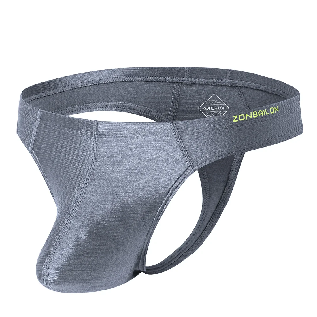 Jinshi Mens Sexy Bikini T-Back Bulge Penis Pouch Mankini Funny Thongs Lingerie Low-waisted G-Strings 7 Colors Selectable