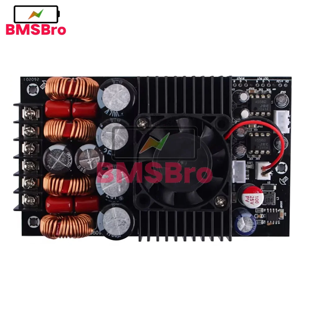 

TPA3255 Digital HiFi Power Amplifier Board 2*300W DC 19-50V Dual Channel Stereo Audio Amplifier for Home Car Speaker Subwoofer