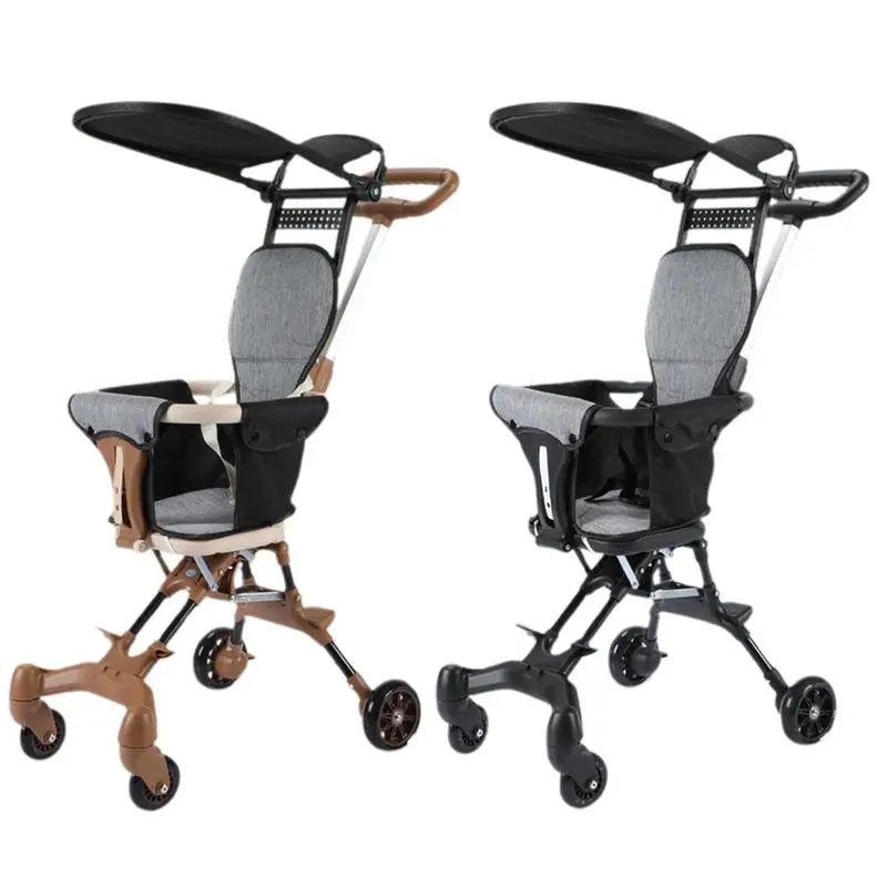 Kleinkind Kinderwagen Outdoor-Reise leichte tragbare Kleinkind Kinderwagen Flugzeug Auto Kofferraum Lagerung Kinderwagen mit abnehmbaren Baldachin