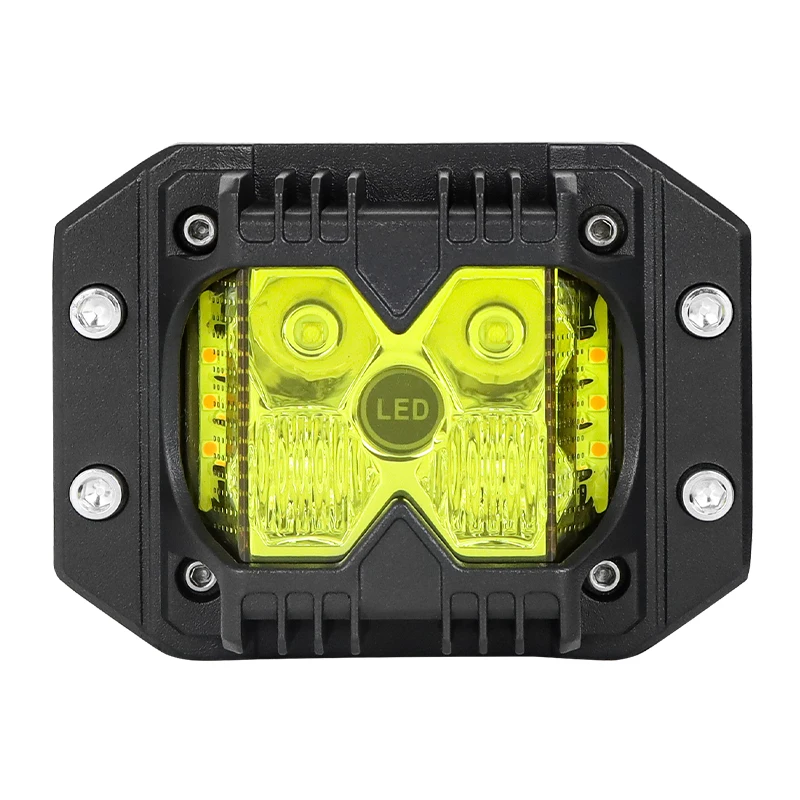 

Car Flush Mount Light Emitting Diode Off-Road All-Terrain Vehicle Lights Strobe Lights Shooting Lights DRL 4X4 Headlights