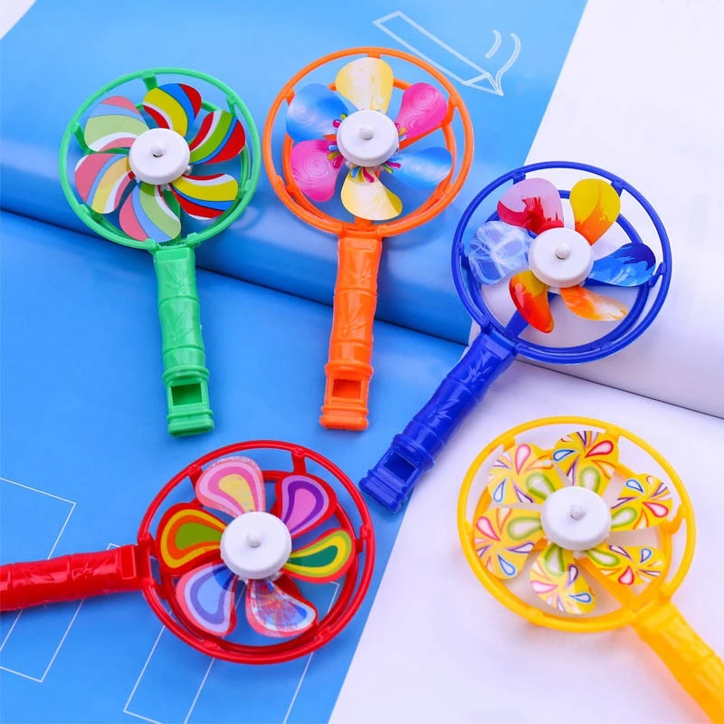 20 Pcs Kids Party Favors Bulk Toys Gift Kids Whistle Windmill Small Toy Carnival Prizes Boys Girls Birthday Gift Easy Install