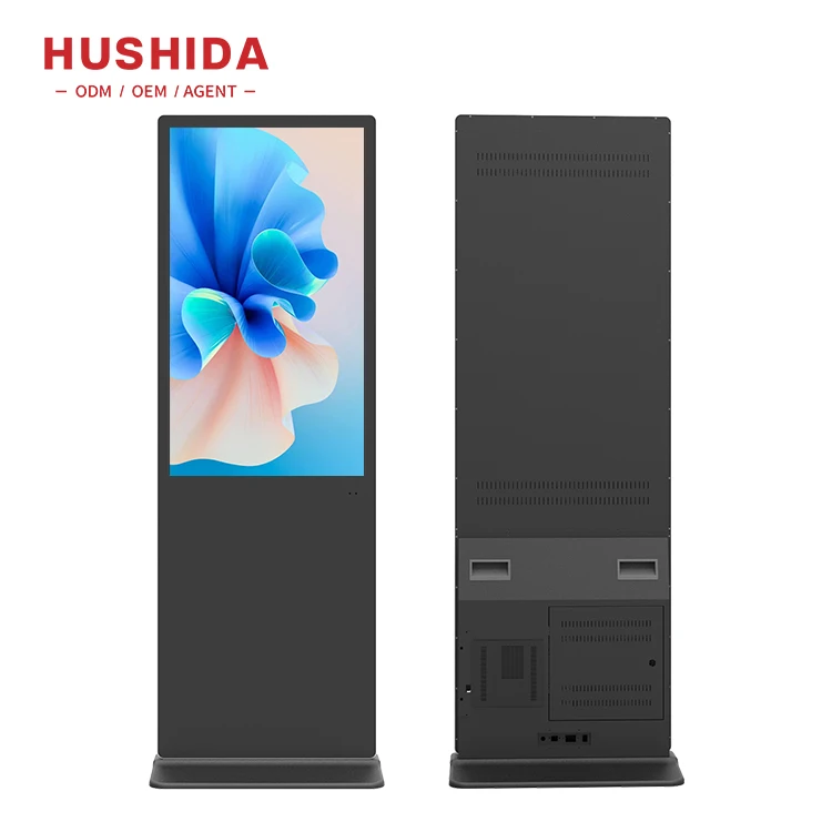 Factory Prices 43 Inch Aluminum Cheap Screen ultra Thin Lcd Digital Signage Audio Player Digital Signage