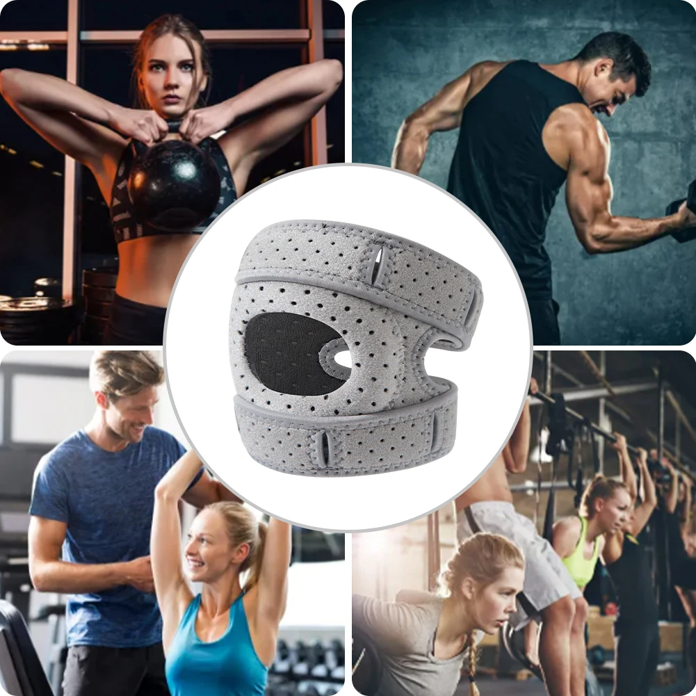 

Компрессионный бандаж для колена с регулируемой поддержкой надколенника и сухожилия, защита колена при артрите и боли