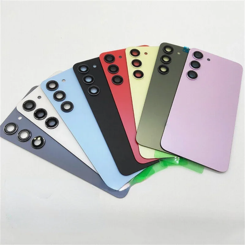 New Battery Back Cover For Samsung Galaxy S23 Battery Back Cover Glass Back Door With Camera