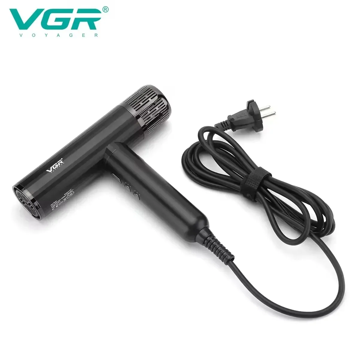 VGR Leafless Hair Dryer Professional Negative Ion Blower Dryer Brushless Motor 11000RPM Powerful Electric Dryer for Salon V-427 image 6