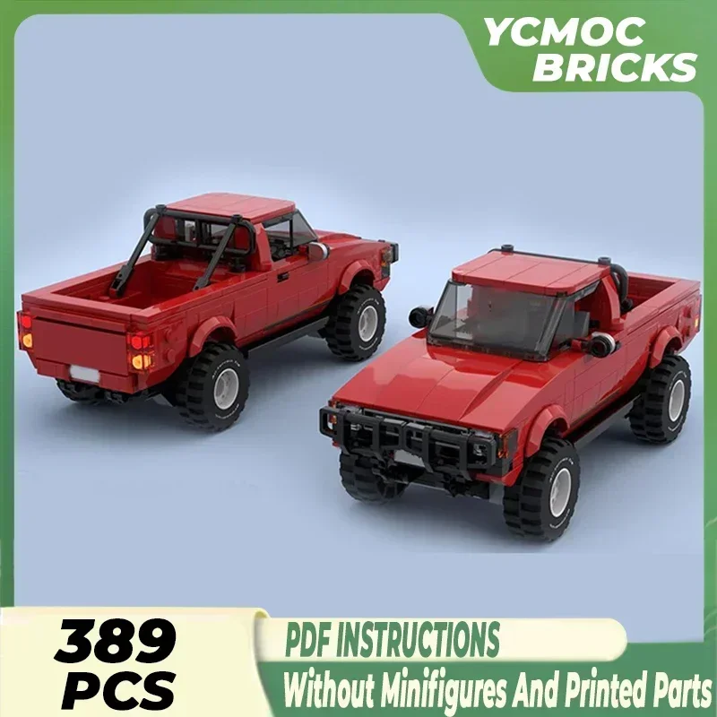 Moc Building Bricks City Car Model The Indestructible Hilux Car Technology Modular Blocks Gifts Christmas Toys DIY Sets Assembly