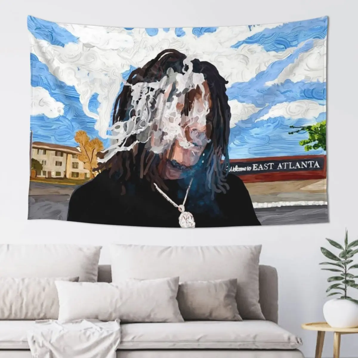 

Twoyou New Nudy Anyways American Tour 2020 Tapestry Wall Hangings Decoration Living Room Decoration Tapestry