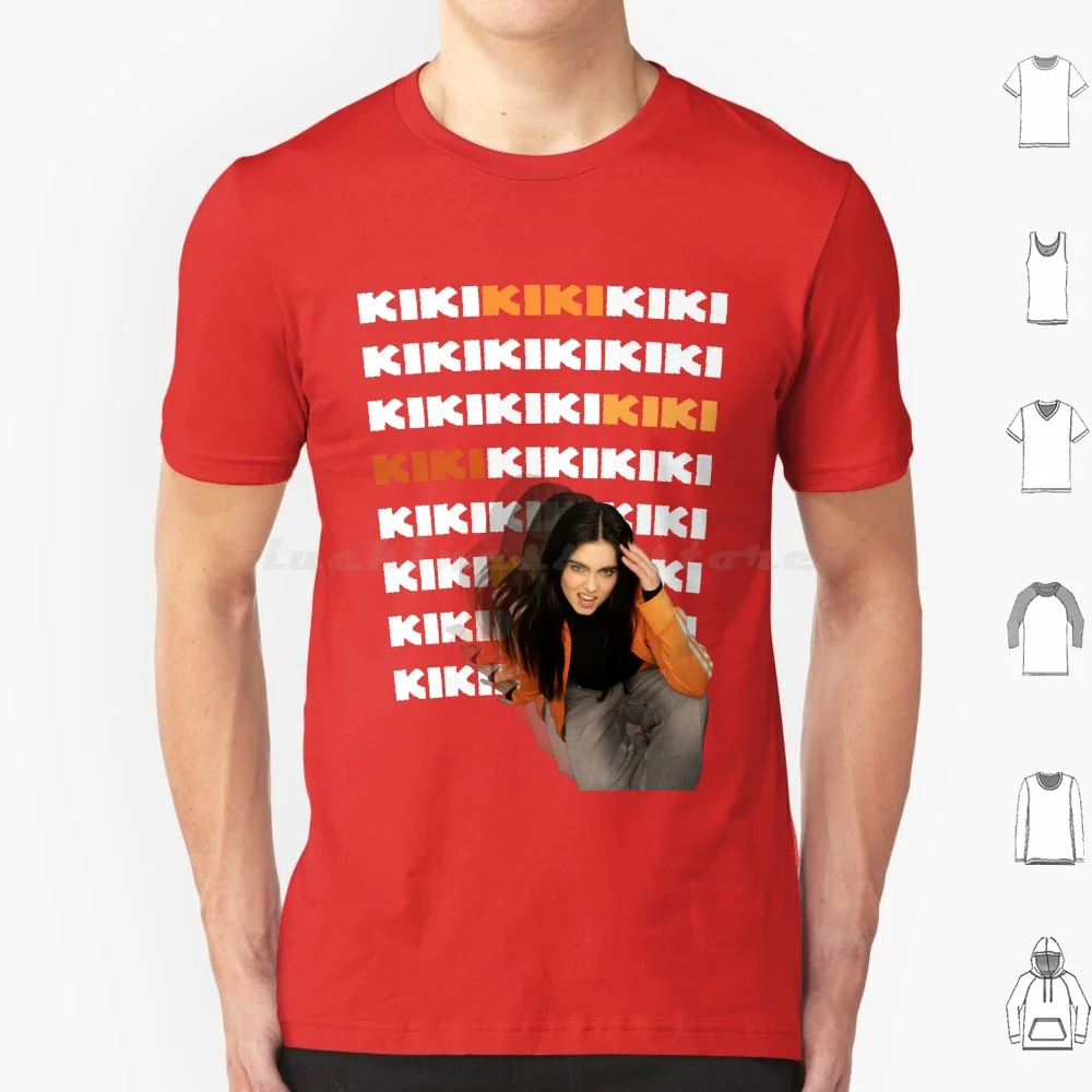 Camiseta Kiki-Chiara Oliver talla grande 100% algodón Kiki Chiara Chiara Oliver Kivi Kiviis Bad Febrero 3er violeta Ot2023 Ot operación