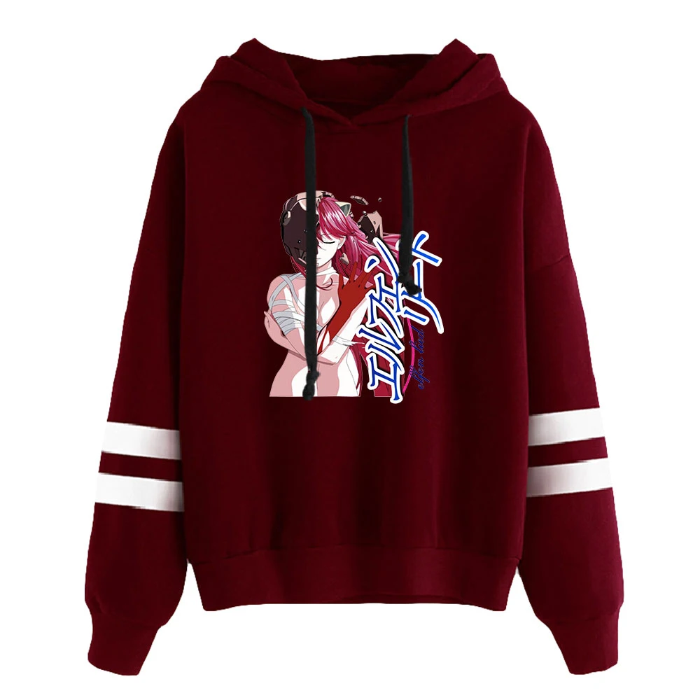 Anime Elf lag Hoodie Unisex Taschen lose Ärmel Sweatshirt Männer Frauen Kapuze Harajuku Streetwear 90er Jahre jugendliche Pullover Kleidung