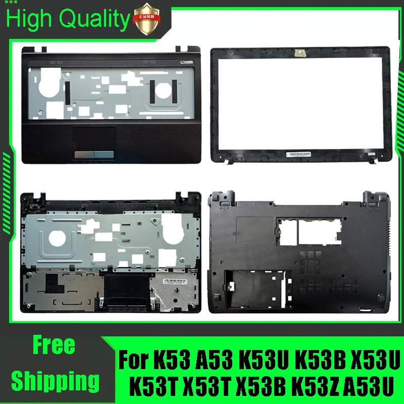 Capa para Laptop Asus K53 A53 K53U K53B X53U K53T X53T X53B K53Z A53U 13GN5710P040-1, Bezel, Palmrest, Carcaça Inferior