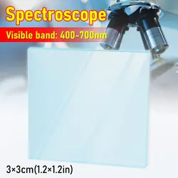 30X30X1.1mm 50R/50T Optical Laser Len Optical Beam Splitter Plate For Teaching Light Camera Laser Spectrum Analysis Instruments