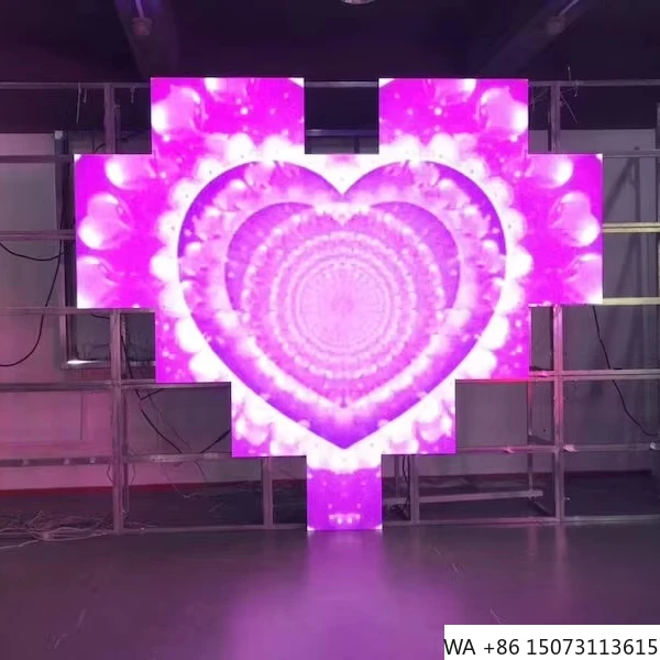 شاشة LED داخلية P1.53/P2/P2.5/P4 صغيرة الحجم - شاشة مرنة كاملة الألوان للمراقبة #2