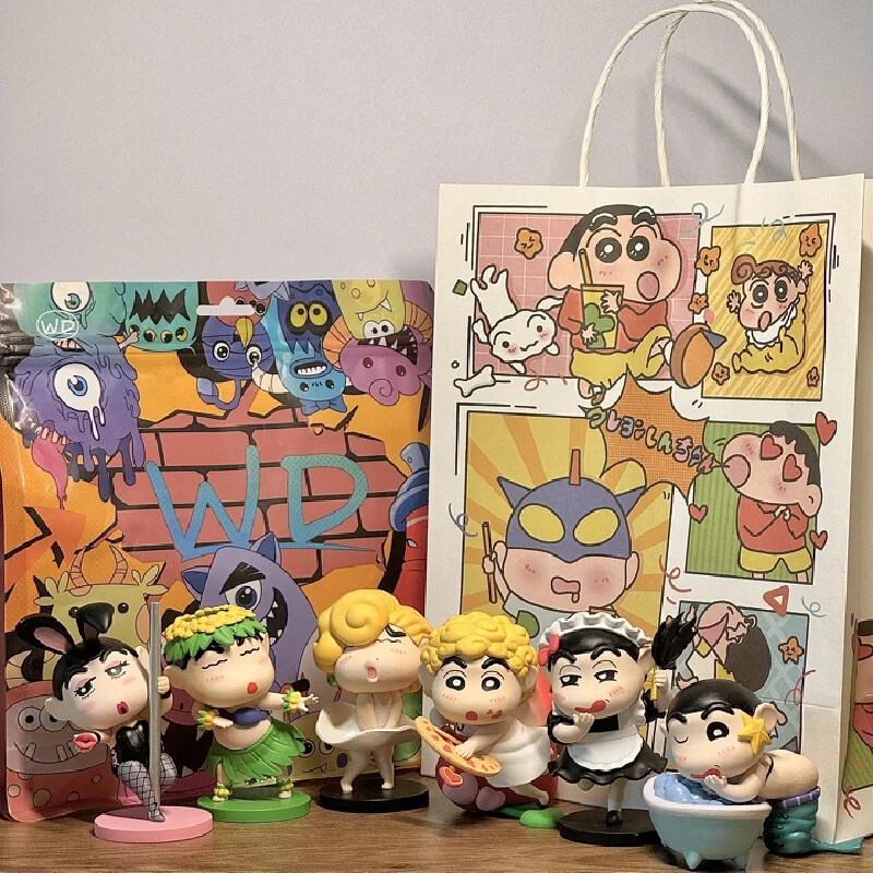 Xiaoxin lustige Serie Blindbox Monroe Maid Cartoon süße Figur Desktop-Dekoration Geburtstagsgeschenk