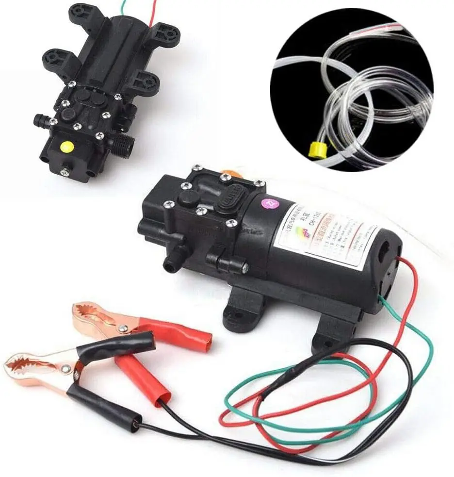 

NEWEST Oil Change Pump Extractor,12V5L/min Electric Transfer Pump Extractor Suction Oil for Auto Marine Boat Diesel Motorbike