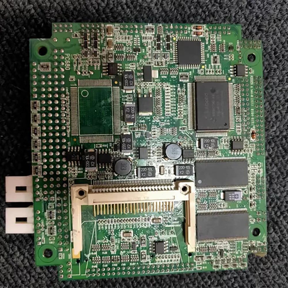 PC680 V: 0.02 motherboard PCB No 0104-8191 double-sided PC104 male female pins LX800 CPU