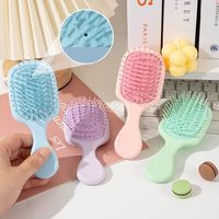 Mini Anti-static Air Bag Comb Head Massage Reduce Hair Loss Air Cushion Hair Comb Acupoint Stimulation Knotless Hairbrush Girls