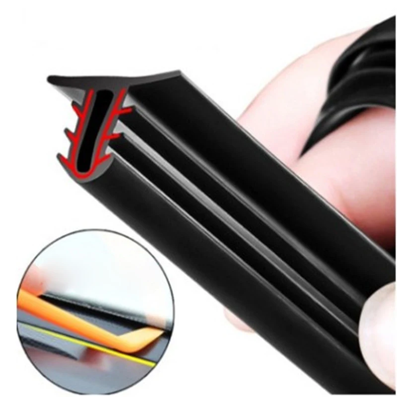 

Auto Dashboard Sealing Strip Noise Sound Insulation Rubber Strips Universal for Weatherstrip Auto Accessories Car Stickers