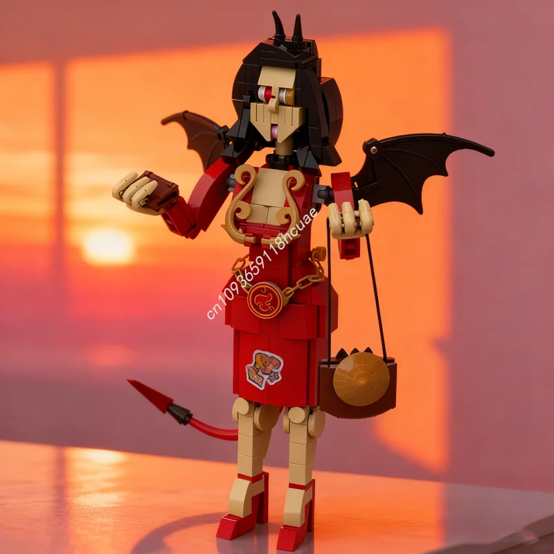 

272pcs MOC Dark Fairy Creatored Model Building blocks toy Construction Christmas gifts DIY creative Education Brick Birthday