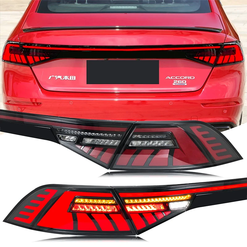 

Оптовый светодиодный задний фонарь Zhengwo для Honda Accord 11st Gen 2023-2024, задний фонарь, старт, индивидуальный индикатор, задний фонарь в сборе
