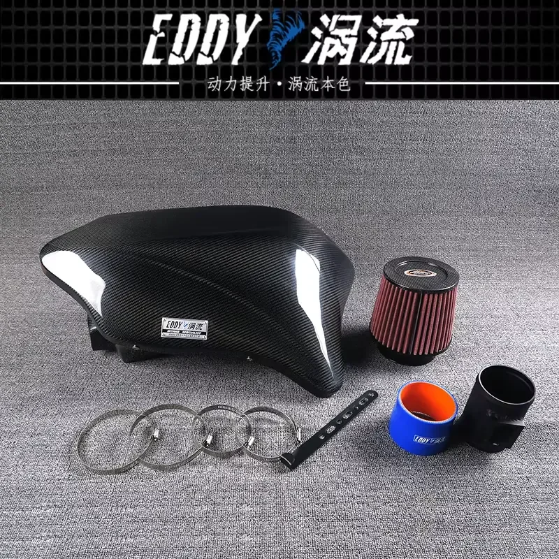 【Factory Wholesale 2026】 EDDY Carbon Fiber Car Air Intake for 116i 118i 316i F20 F21 F30 3 Cylinder N13B16 Engine 12-15
