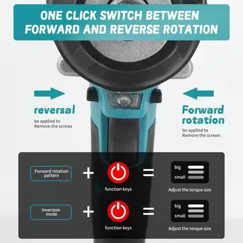 Makita DTW700 18V LXT Brushless Impact Wrench 700 Newton Meter High Torque Heavy Duty Truck Mechanic Automotive Repair Tool La - view 2