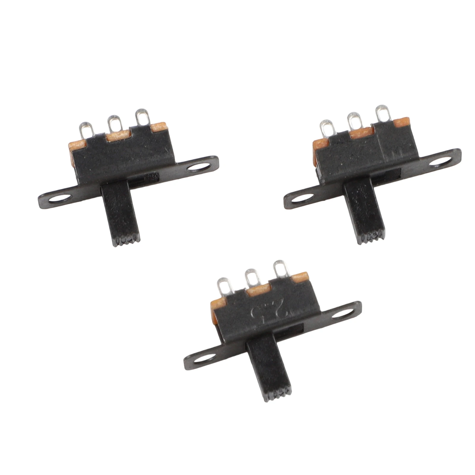 50 Units Slide Switch 20x5.5x13mm 2 Position 3 Pin ON/OFF with Solder Lug for Electronic Instrumentation and Testing